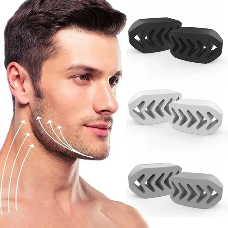New Double Chin Exercise Device Silicone Jaw Exercise Device Facial Tightening