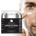 Men's caffeine anti-wrinkle eye cream removes dark circles, eye bags, puffiness and fine lines